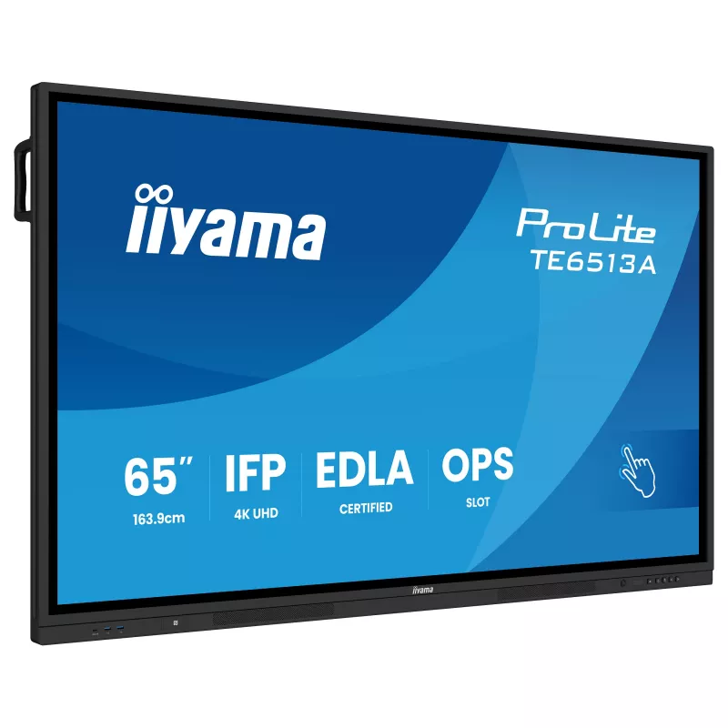IIYAMA ProLite TE6513A-B3AG Pantalla Interactiva Táctil LED IPS 4K UHD 65