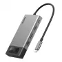 Belkin CONNECT Hub USB-C 8 en 1 para 2 Pantallas - Space Gray