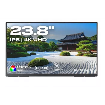 JAPANNEXT 60,5 cm (23,8 inch) JN-MD-IPS238U-C6 monitor 4K UHD IPS HDMI USB-C negro