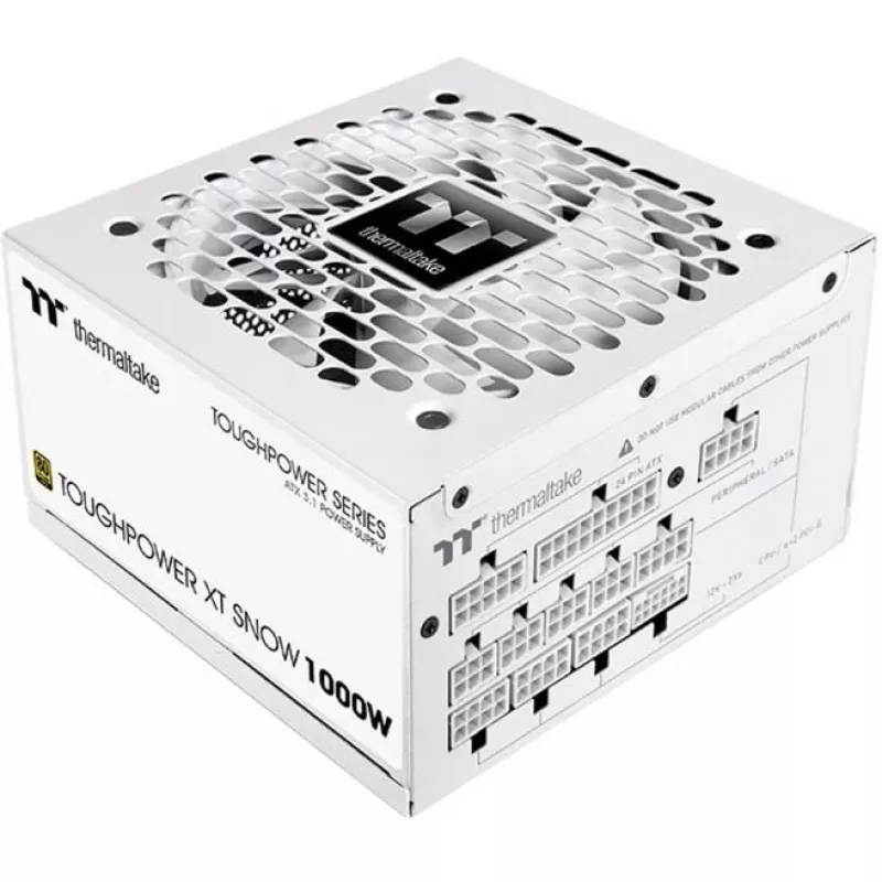 Thermaltake Toughpower XT Snow 1000W ATX 3.1 80 PLUS Gold fuente de alimentación totalmente modular