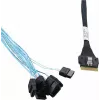 Microchip Adaptec cable SAS interno - 1x8 Slim SAS (SFF-8654) a 8x SATA - 0,8 m