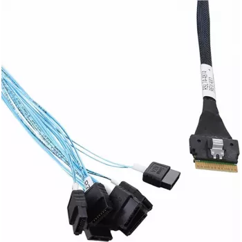 Microchip Adaptec cable SAS interno - 1x8 Slim SAS (SFF-8654) a 8x SATA - 0,8 m