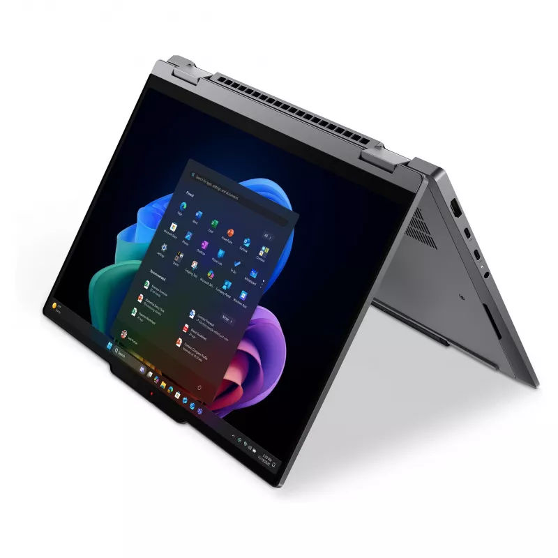Lenovo ThinkPad X1 2-in-1 Gen 11 Aura Edition Copilot+ PC 21V9005UGE Portátil 2 en 1, 14 inch 2.8K OLED táctil 120Hz, Intel Core Ultra 7 355, 32GB LPDDR5x, 1TB SSD, Windows 11 Pro, teclado alemán