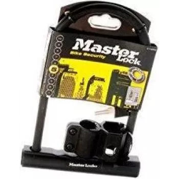Master Lock candado de arco negro 8170EURDPRO