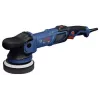 BOSCH GPX9-125S set de pulidora rotativa con almohadilla de espuma y caperuza de pulido, batería 18V (herramienta sin batería ni cargador)