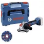 Bosch GWX 18V-8 amoladora angular a batería 18V 125 mm con disco de corte diamantado (venta al por menor)
