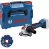 Bosch GWX 18V-8 amoladora angular a batería 18V 125 mm con disco de corte diamantado (venta al por menor)