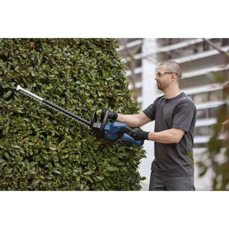 Bosch GHE 18V-60 Professional cortasetos a batería 18V azul batería Li-Ion 4.0Ah