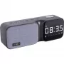 Reflexion CLR24BT radio despertador con Bluetooth, sintonizador FM PLL, doble alarma, pantalla LED, negro