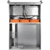 Inter-Tech IPC Storage 4U-4408-L chasis de servidor rack 4U, 8x 3,5 pulgadas hot-swap, sin fuente de alimentación, negro
