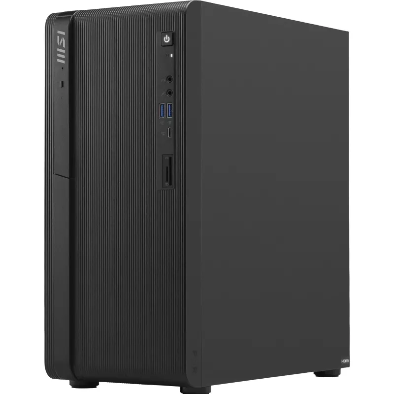 MSI PRO DP180 AI 8HG-1436AT mini PC, Intel Core i5-14400, 16GB DDR5, 512GB NVMe SSD, Windows 11 Pro, negro