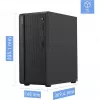 MSI PRO DP180 AI 8HG-1436AT mini PC, Intel Core i5-14400, 16GB DDR5, 512GB NVMe SSD, Windows 11 Pro, negro