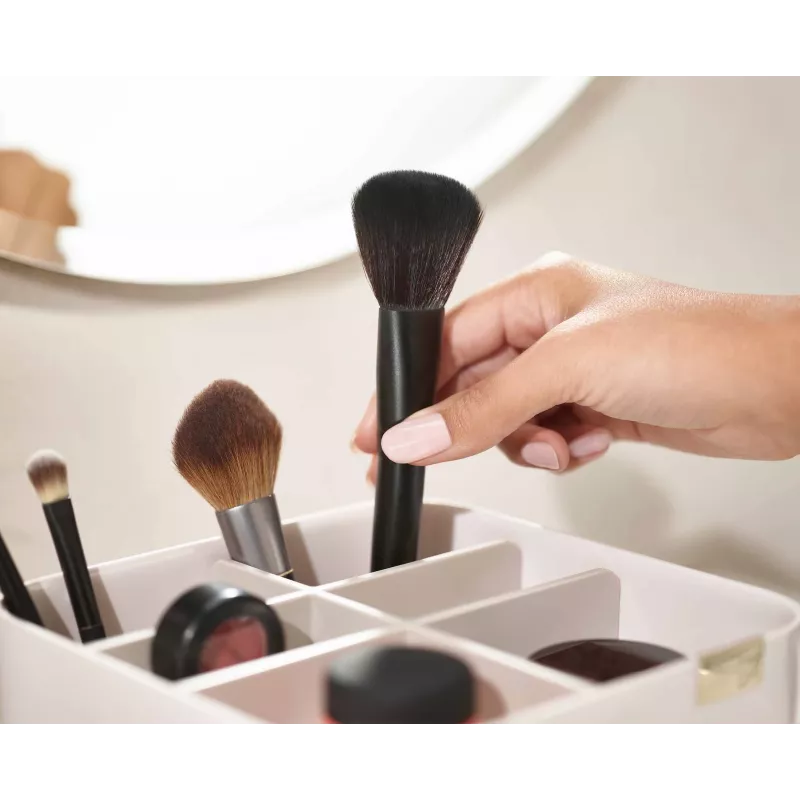 Joseph Joseph Viva organizador de cosméticos con cajón - blanco/gris