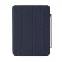 Pipetto Origami No3 Pencil Case para iPad Pro 11 M4/M5 - azul oscuro (P053-113-AF)