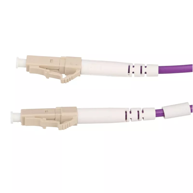 Extralink cable de parcheo LC/UPC a LC/UPC, multimodo OM4 dúplex, 1 m