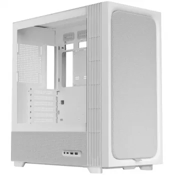 TRYX FLOVA F50 torre Midi, ATX, cristal templado - blanco