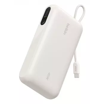 Belkin BoostCharge 20k PD45W batería externa con pantalla 20000mAh con cable USB-C - arena