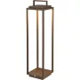 AB+ by Abert Resort Maxi lámpara de mesa portátil corten