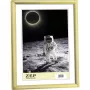 ZEP KG3 marco de fotos individual dorado 15x20 cm rectangular vertical horizontal con soporte de mesa