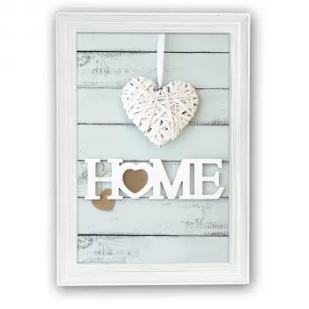 Goldbuch ZEP Vintage marco de fotos individual - madera - blanco - mesa y pared - 10x15 cm - rectangular