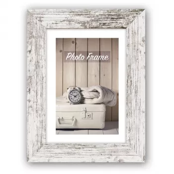 Zep Nelson 6 marco de fotos individual 40x50 cm blanco marco de madera MDF