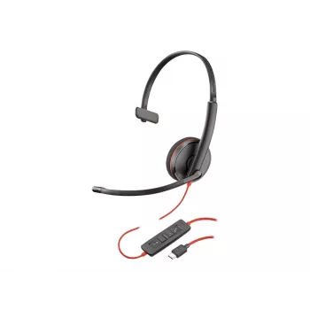 Poly Blackwire C3210 USB-C Auricular monoaural (209748-22)