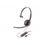 Poly Blackwire C3210 USB-C Auricular monoaural (209748-22)