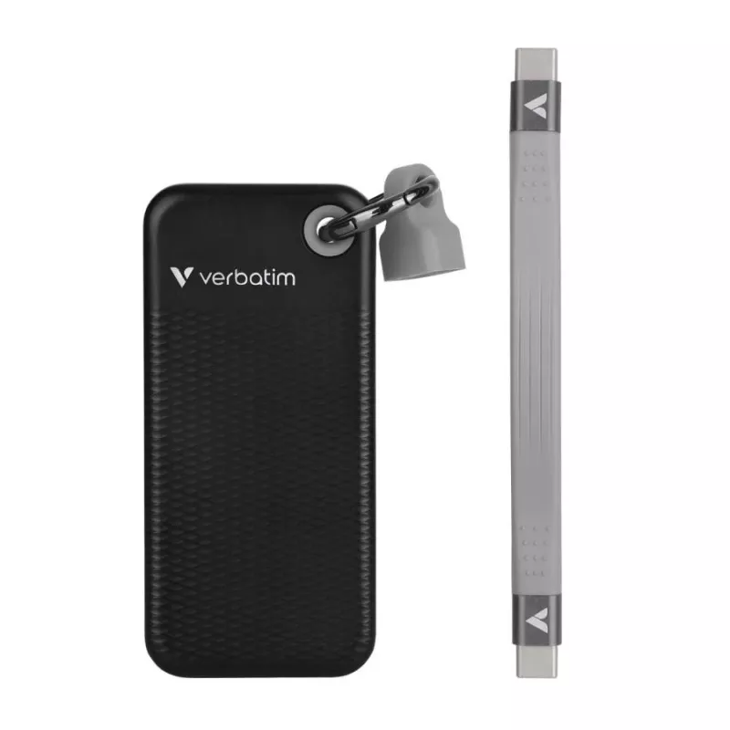 Verbatim Pocket SSD 128GB negro/gris USB 3.2 Gen 2 unidad de estado sólido externa