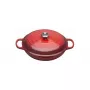 Le Creuset Signature olla de hierro fundido baja 30 cm rojo cereza