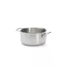 De Buyer Affinity Cazo con mango Acero inoxidable con tapa 24 cm