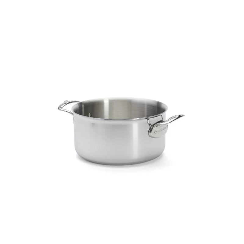 De Buyer Affinity Cazo con mango Acero inoxidable con tapa 24 cm