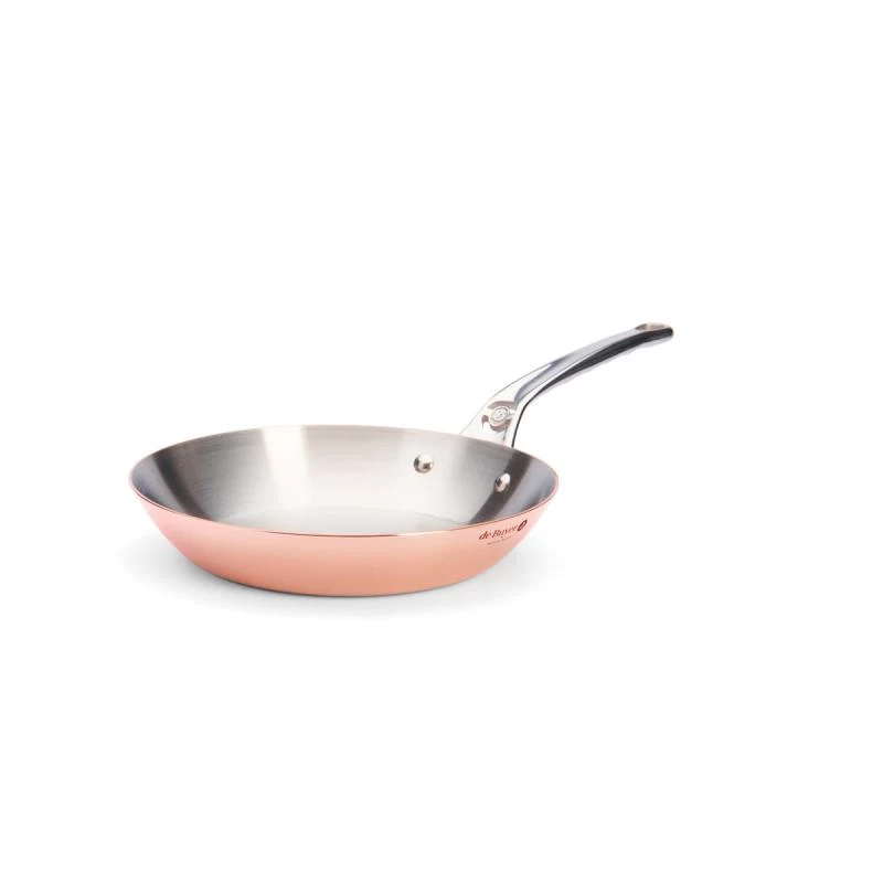 De Buyer Prima Matera Sartén multiusos 24 cm Cobre/Acero inoxidable Inducción