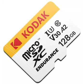 Kodak mSD UHS-I U3 A2 Endurance 128GB Tarjeta de memoria microSDXC