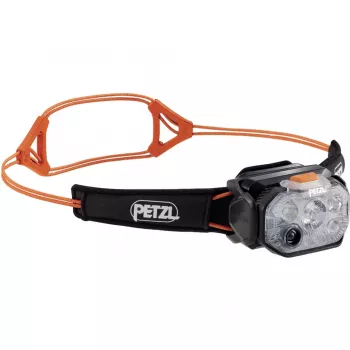 Petzl SWIFT RL Linterna frontal negra/naranja