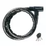 Master Lock Candado de cable blindado con llave 22 mm 8115EURDPS negro 1,2 m