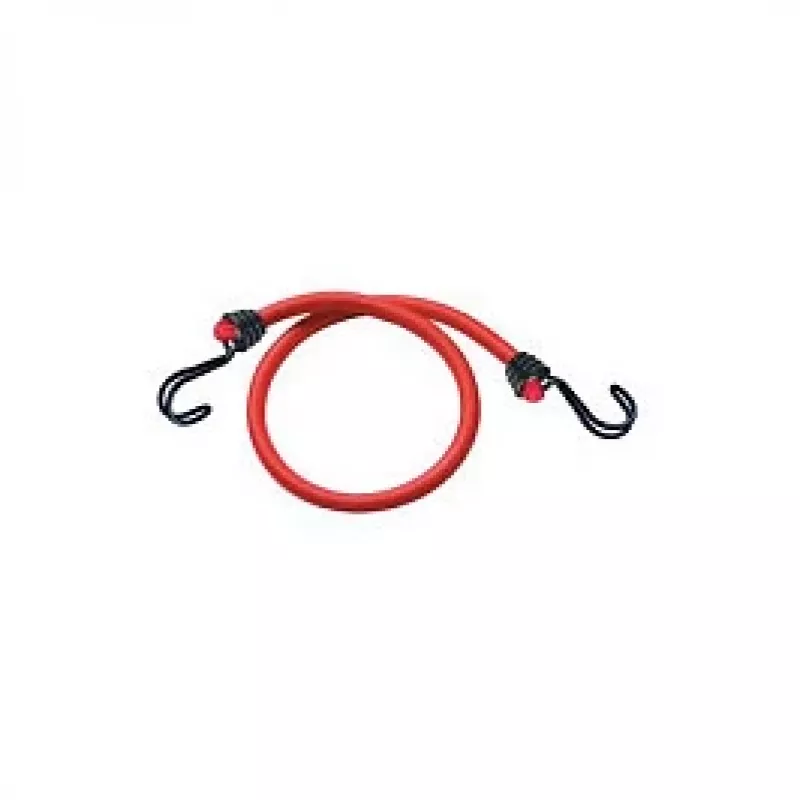 Master Lock 3020EURDAT Correa de equipaje con ganchos de alambre doble - 0,6 m - 40 kg - roja - 2 uds.