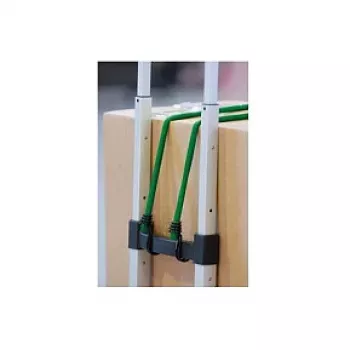 Master Lock 3021EURDAT Twin Wire Cuerdas elásticas con doble gancho, 0,8 m, 40 kg, verde, 2 uds.