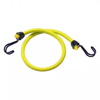 Master Lock 3022EURDAT Goma elástica de alambre doble con ganchos invertidos (pack de 2, 100 cm, negro)