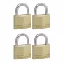 Master Lock Set de candados 4 piezas 50 mm apertura igualada 150EURQNOP