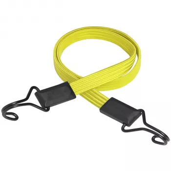 Master Lock 3226EURDAT Cuerda elástica plana, 18 mm x 1 m, amarillo
