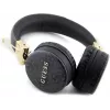 GUESS GUBH704GEMK Auriculares Bluetooth over-ear, negros, 4G Metal Logo