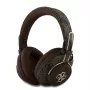 GUESS Auriculares Bluetooth inalámbricos 4G Metal Logo marrón GUBHS72P4FC4MW