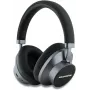 Karl Lagerfeld Saffiano Metal Logo Auriculares Bluetooth inalámbricos on-ear negros