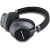Karl Lagerfeld Saffiano Metal Logo Auriculares Bluetooth inalámbricos on-ear negros