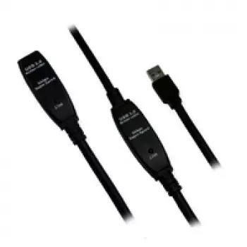MCL Samar MC923AMF/A-15M cable USB 3.2 Gen 1 - 15 m - USB-A a USB-A - negro