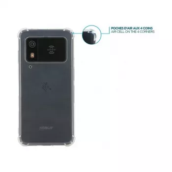 Mobilis R Series Funda blanda transparente para Zebra EM45
