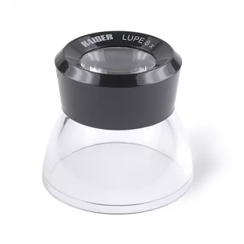 KAISER lupa de pie 8x con lente de cristal acromática