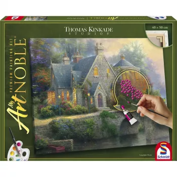 Schmidt My ArtNOBLE Thomas Kinkade - Lamplight Manor puzzle de 1000 piezas