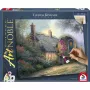 Schmidt My ArtNOBLE Thomas Kinkade - Moonlight Cottage puzzle de 1000 piezas