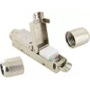 Schwaiger conector de cable de red Keystone CAT 6A blindado módulo RJ45 sin herramientas